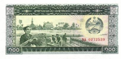 Laosz 11 db klf modern bankjegy  T:I