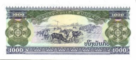 Laosz 11 db klf modern bankjegy  T:I