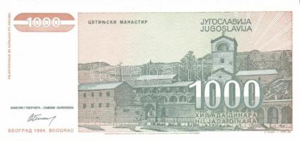 Jugoszlávia 18 db klf modern bankjegy  T:I
