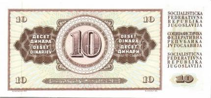 Jugoszlávia 18 db klf modern bankjegy  T:I