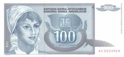 Jugoszlávia 18 db klf modern bankjegy  T:I