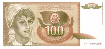 Jugoszlávia 18 db klf modern bankjegy  T:I