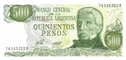 Argentina 13 db klf modern bankjegy  T:I