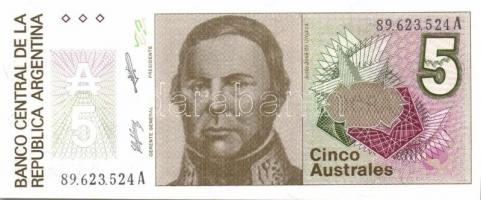 Argentina 13 db klf modern bankjegy  T:I