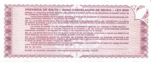 Argentina 13 db klf modern bankjegy  T:I