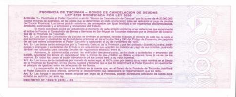 Argentina 13 db klf modern bankjegy  T:I