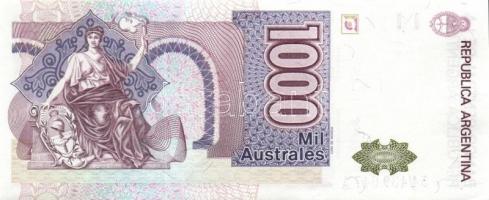 Argentina 13 db klf modern bankjegy  T:I