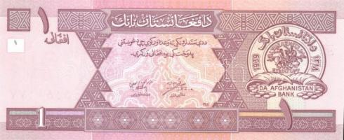 Afganisztán 9 db klf modern bankjegy  T:I