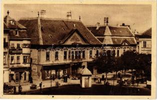 1935 Győr, Széchenyi tér, Magkereskedés, Apátúr-ház