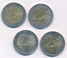Németország 2010-2015. 2E 4xklf forgalmi emlékkiadás T:1-,2 patina
Germany 2010-2015. 2 Euro 4xdiff...