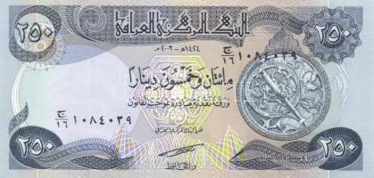 Irak 16 db klf modern bankjegy  T:I