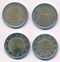 Spanyolország 2001-2015. 2E 4xklf forgalmi emlékkiadás T:1-,2
Spain 2001-2015 2 Euro 4xdiff circula...
