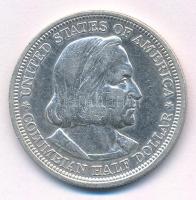 Amerikai Egyesült Államok 1893. 1/2$ Ag Columbiai fél dollár T:1--2 USA 1893. 1/2 Dollars Ag Columbian Half-Dollar C:AU-XF Krause KM#117