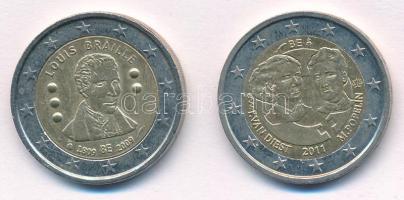 Belgium 2000-2010. 2E 2xklf forgalmi emlékkiadás T:1-
Belgium 2000-2010. 2 Euro 2xdiff circulating ...