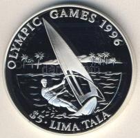 Tokelau-szigetek 1994. 5L Ag "Olimpiai játékok-szörf" T:PP