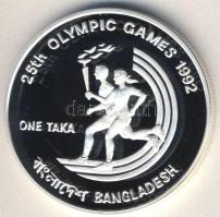 Bangladesh 1992. 1T Ag "Olimpia-fáklyás futók" T:PP