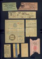 cca 1910-1960 18 db klf jegy / 18 tickets