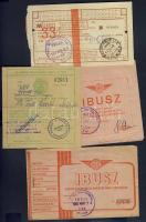 cca 1910-1960 18 db klf jegy / 18 tickets