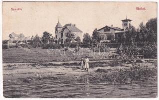 1909 Siófok, nyaralók. Balaton áruház kiadása (EK)