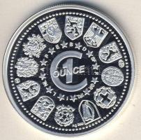 Európai Unió/Görögország DN 1Ounce Ag emlékérem "Kalhmera Europa! - Akropolisz" 31,103g T:PP