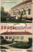 1908 Ipolyvarbó, Nógrád-Varbó, Vrbovka; Szabó kastély belső részlete / castle (EK)