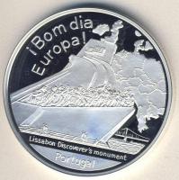 Európai Unió/Portugália DN 1Ounce Ag emlékérem "Bom dia Europa! - Felfedezők emlékműve" 31...