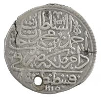 Oszmán Birodalom 1704. (1115.) 1/2Z Ag (8,78g) T:2-,3 ü., ly., rep.
Ottoman Empire 1704. (1115.) 1/...