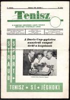 1939 A Tenisz c. folyóirat a M. Orsz. Lawn-tennis szövetság lapja IV évf 12 szám.