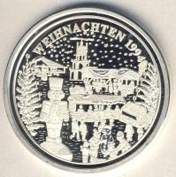 Németország 1994. "Karácsony" Ag emlékérem 15g T:PP