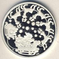 Németország 1994. "Karácsony" Ag emlékérem 15g T:PP