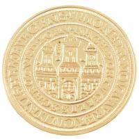 DN Történelmi aranypénzek - Portugaleser 10 Dukát 1574 aranyozott Cu-Ni utánveret COPY beütéssel (20g/38,61mm) T:PP