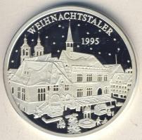 Németország 1995. "Karácsony" Ag emlékérem 15g T:PP