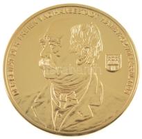DN Történelmi aranypénzek - 1895. 100 Mark Otto von Bismarck aranyozott Cu-Zn utánveret COPY beütéssel, kapszulában (38mm) T:PP