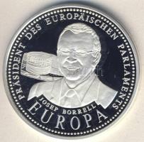 Európai Unió DN "Josep Borrel - EP elnöke" Ag emlékérem 20g T:PP