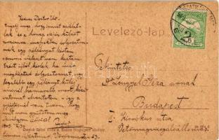 1909 Szatmárnémeti, Szatmár, Satu Mare; Tűzoltó kongresszusi emlék Szatmár 1908. augusztus 14-17. Tű...