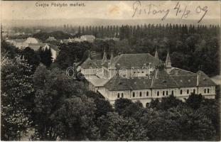 1909 Csejte, Csejthe, Cachtice (Pöstyén mellett); kastély / castle