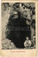1908 Menyháza, Monyásza, Moneasa; Citramontán barlang / cave (EK)