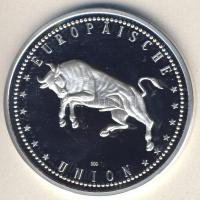 Európai Unió DN "Schengeni megállapodások" Ag emlékérem 20g T:PP