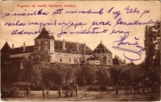 1911 Fogaras, Fagaras; Apaffy (Apafi) fejedelem kastélya, vár. Thierfeld Dávid kiadása / castle (EB)