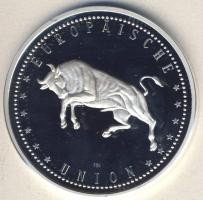 Európai Unió DN "Svájc és az EU" Ag emlékérem 20g T:PP