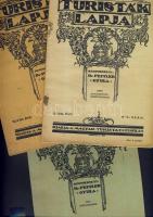 1931-1944 4 db Turisták Lapja