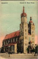 1910 Kraków, Krakkó, Krakau; Kosciól N. Maryi Panny / church (EK)