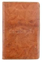 1942 Régi bőrkötéses emlékkönyv sok szöveges bejegyzéssel
