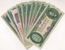 1962. 10Ft (6x) + 1975. 10Ft + 1975. 20Ft + 1980. 20Ft + 2008. 500Ft T:III,III-