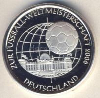 Németország 2004. "Labdarúgó VB" Ag emlékérem 8g T:PP