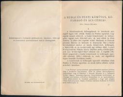 Duray Kálmán: A budai és pesti kőműves, kőfaragó és ács céhek. Bp., 1914. Stephaneum. 89p. Kiadói pa...