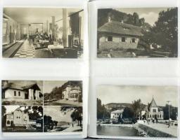 BALATON - 200 db modern (1950-es évek) képeslap albumban