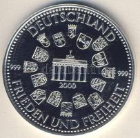 Németország 2000. "Berlin" Ag emlékérem 20g T:PP