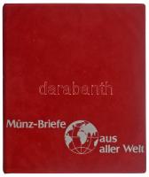 25db-os érmés, bankjegyes boríték tétel, közte a Német Szövetségi Köztársaság tagállamai boríték sor...