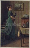 Lady with guitar s:A.Rieper